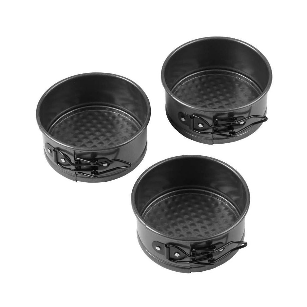 Mini springform pan set - Wilton - round, 10 cm, 3 pcs.