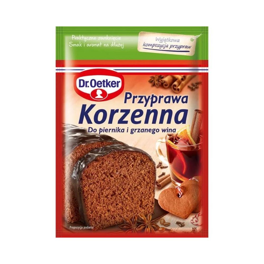 Przyprawa korzenna do piernika i grzanego wina - Dr. Oetker - 40 g