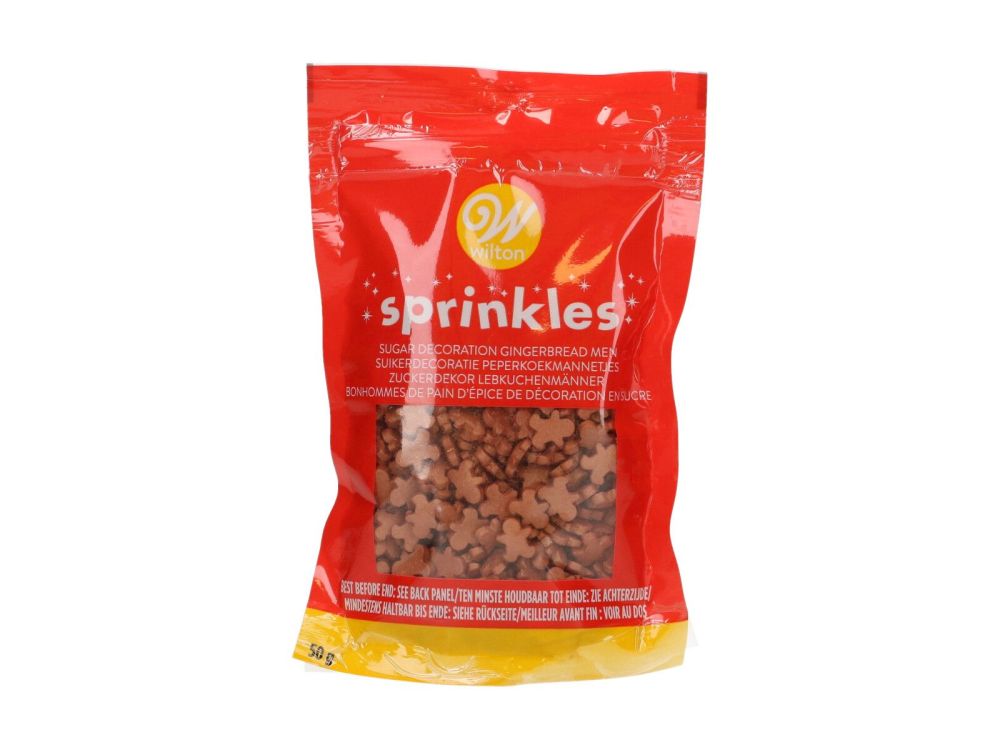 Sugar Sprinkles - Wilton - Gingerbread, brown, 50 g