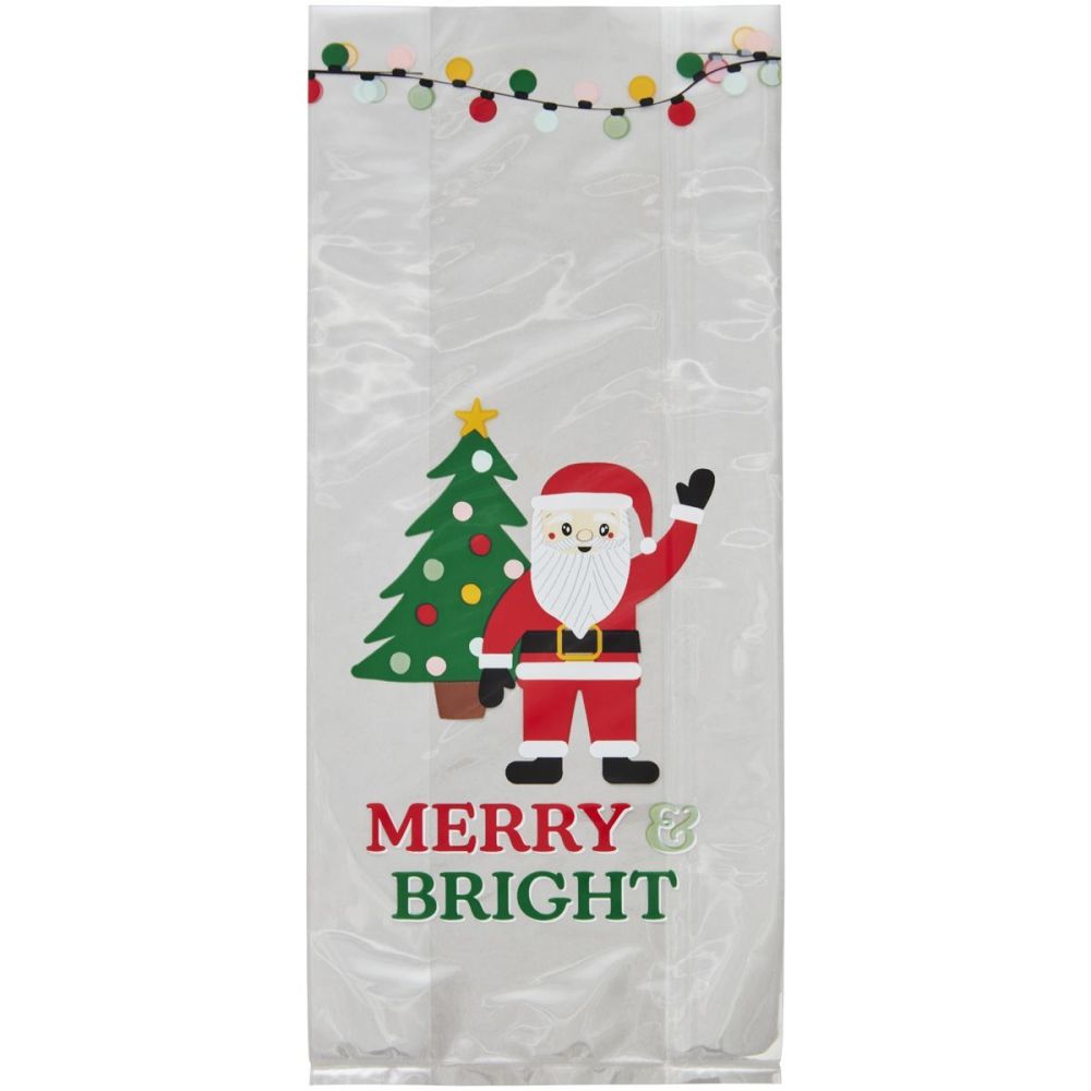 Christmas candy bags - Wilton - Santa, 20 pcs.