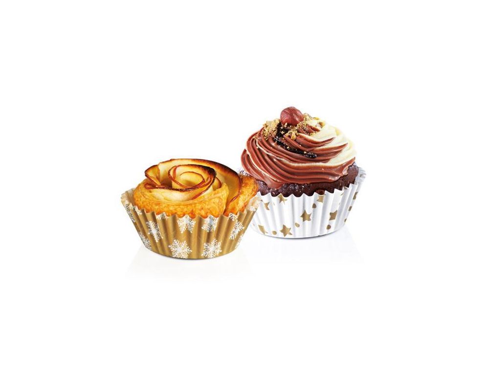 Muffin cases - Tescoma - Christmas, 6 x 3 cm, 60 pcs.
