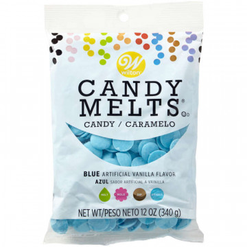 Pastylki Candy Melts - Wilton - niebieskie, 340 g