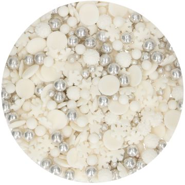 Sugar sprinkles, Christmas - FunCakes - Winter, mix, 50 g
