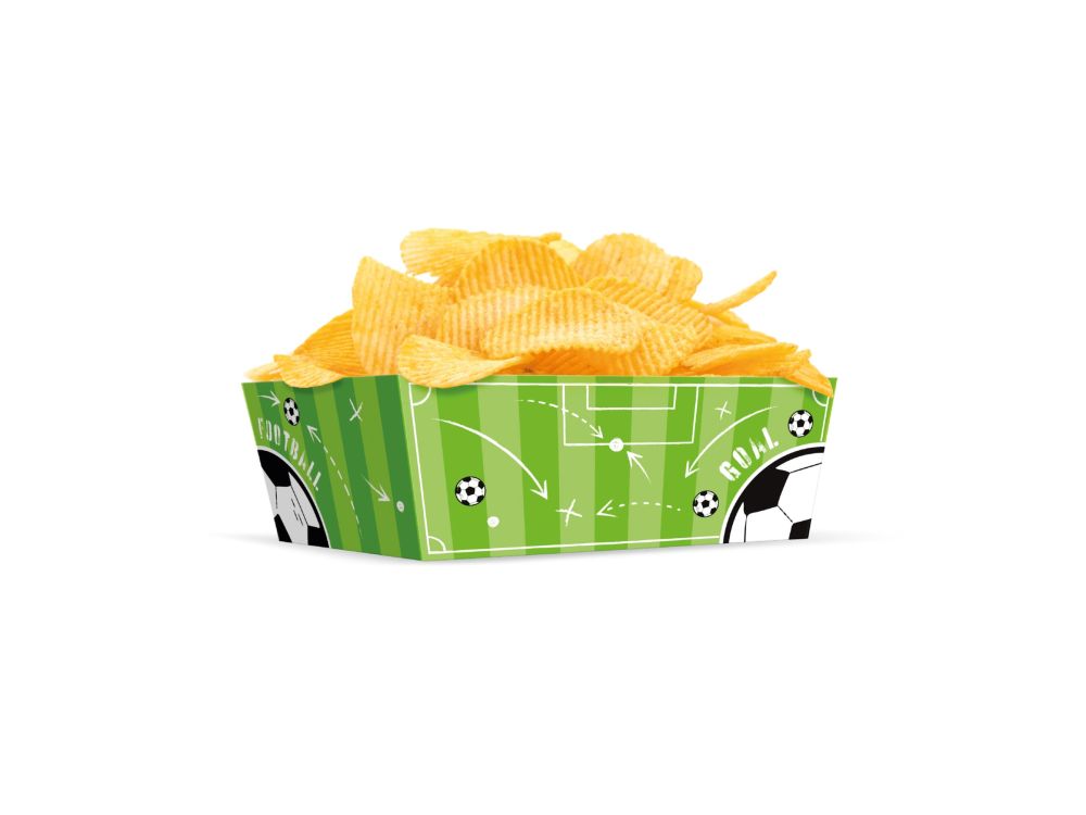 Boxes for crisps - Football, 3 pcs.