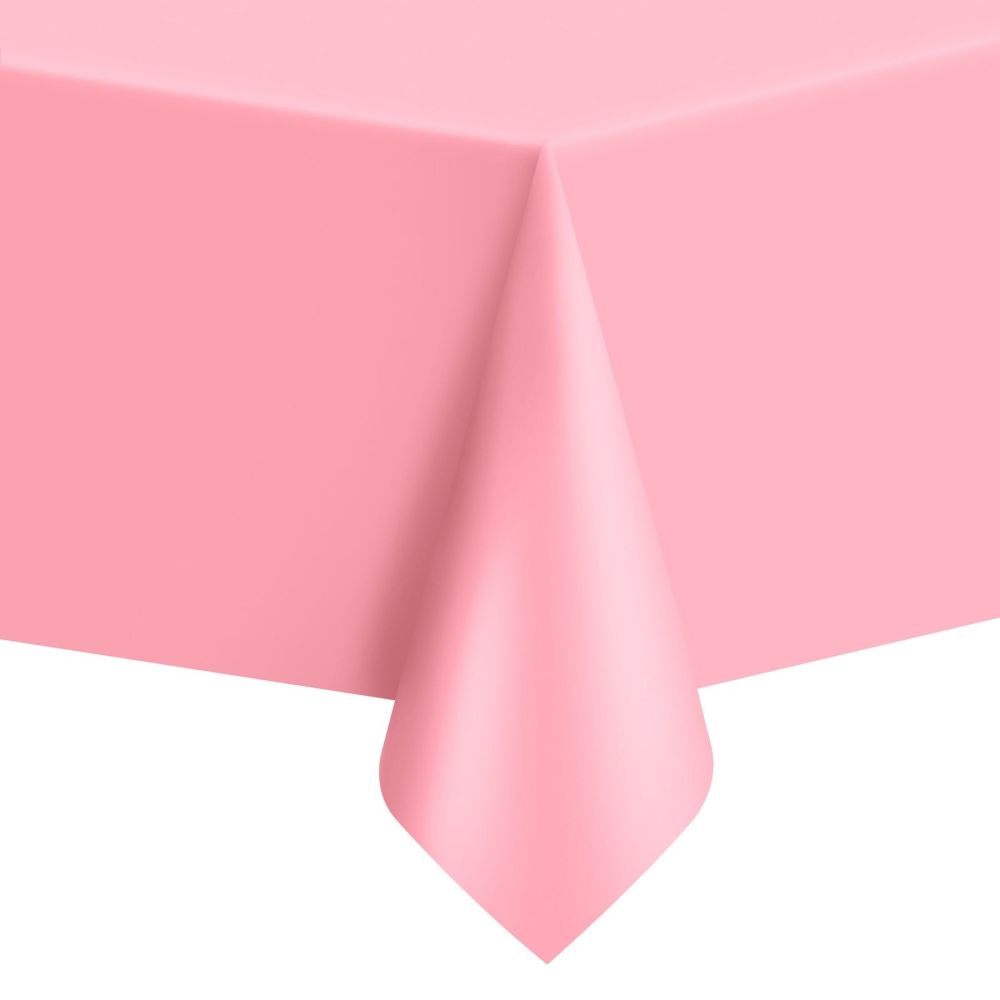 Obrus na słodki stół - różowy, 137 x 274 cm