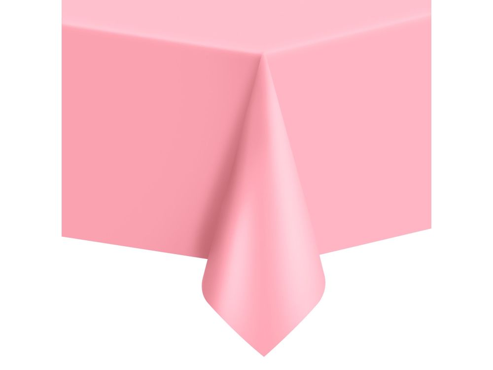 Obrus na słodki stół - różowy, 137 x 274 cm