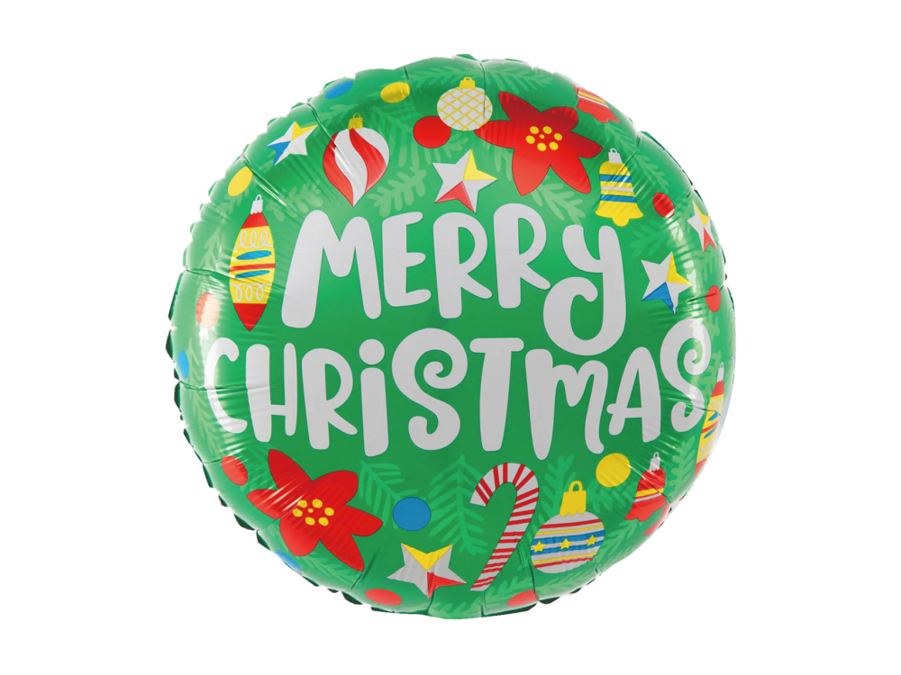 Foil balloon - Merry Christmas 45 cm