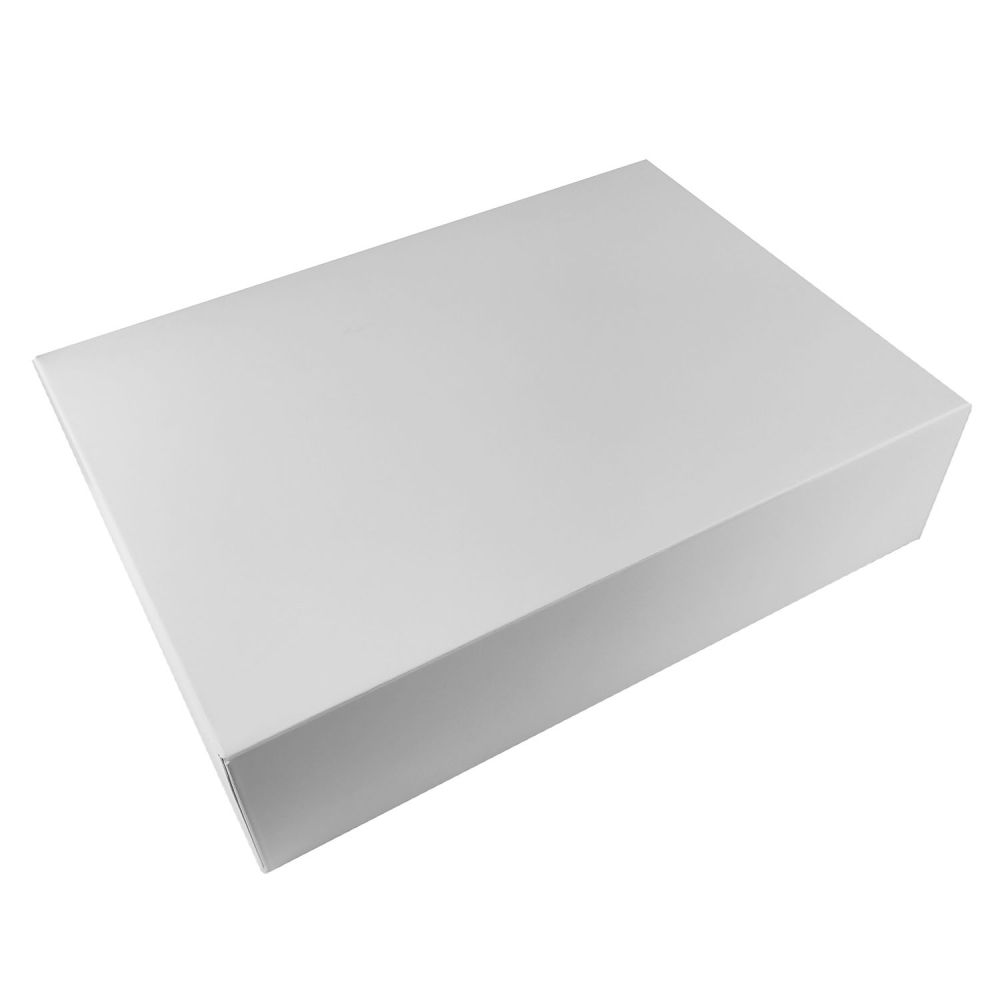 Cake box - Hersta - white, 31 x 22 x 8 cm
