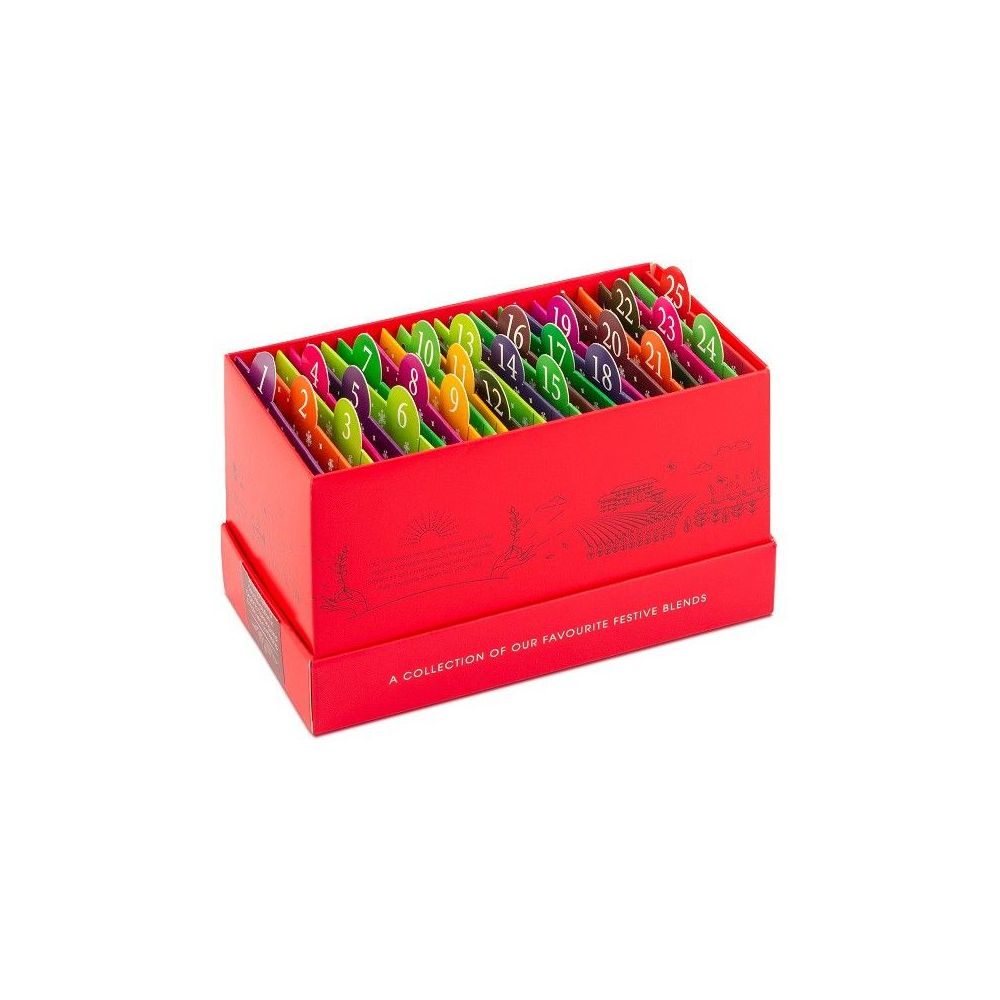 Kalendarz Adwentowy z herbatami - English Tea Shop - biały, 25 szt.