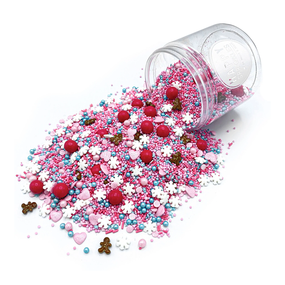 Posypka cukrowa świąteczna Candy Land - Happy Sprinkles - 90 g