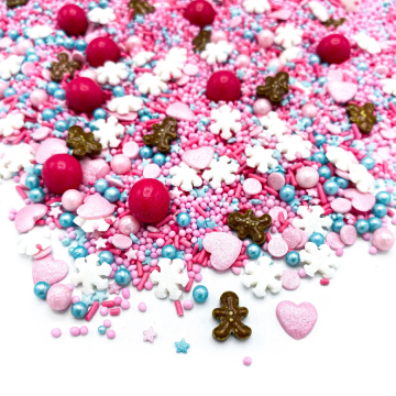Posypka cukrowa świąteczna Candy Land - Happy Sprinkles - 90 g
