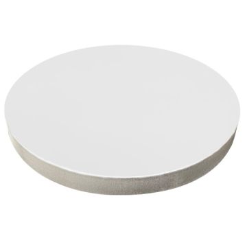 Round cake base - thick, polystyrene, white, 26 cm