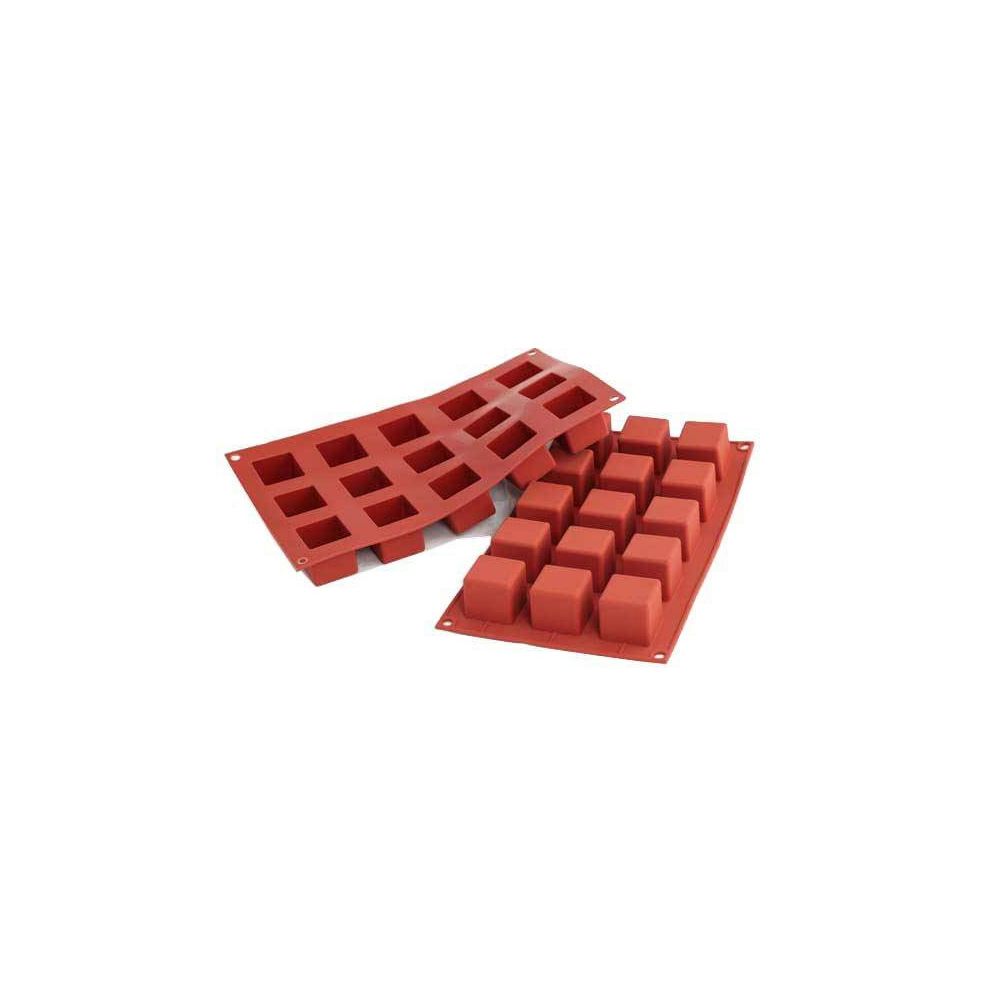 Silicone form - SilikoMart - Cubo, 15 pcs.