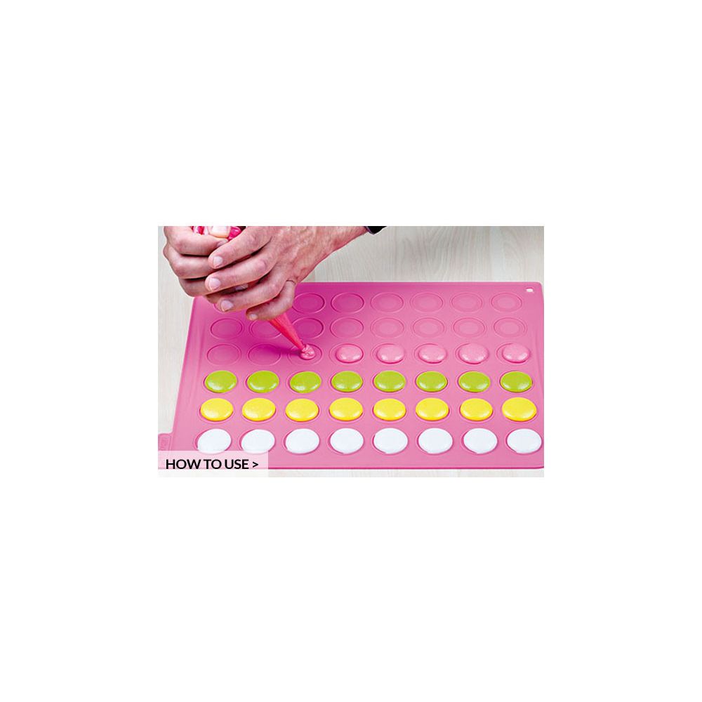 Silicone form - SilikoMart - Macaroons, 24 pcs.