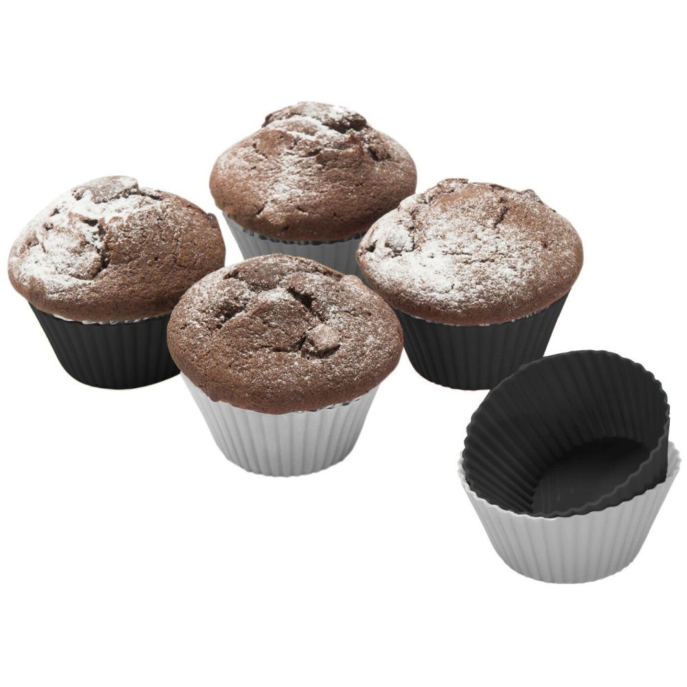 Silicone muffin molds - Tadar - mix, 6 pcs.