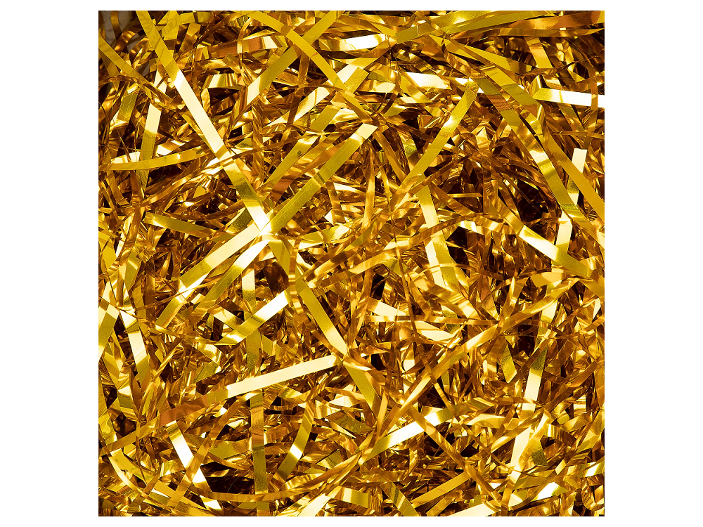 Gift filler - gold, metallised, 30 g