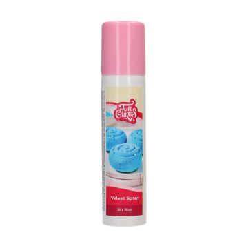 Zamsz w sprayu Velvet Spray - FunCakes - Sky Blue, 100 ml