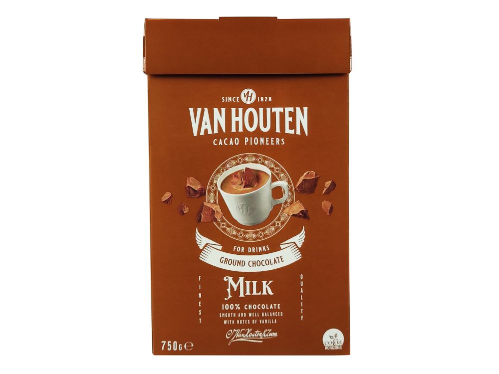 Chocolate powder for drinking - Van Houten - Milk, 750 g
