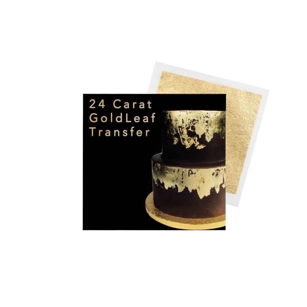 Edible gold - Sugarflair - leaf, 80 x 80 mm