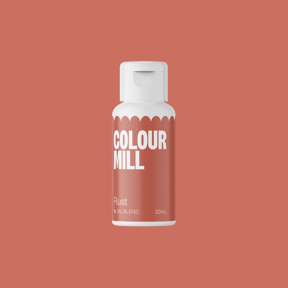 Barwnik olejowy do mas tłustych - Colour Mill - Rust, 20 ml
