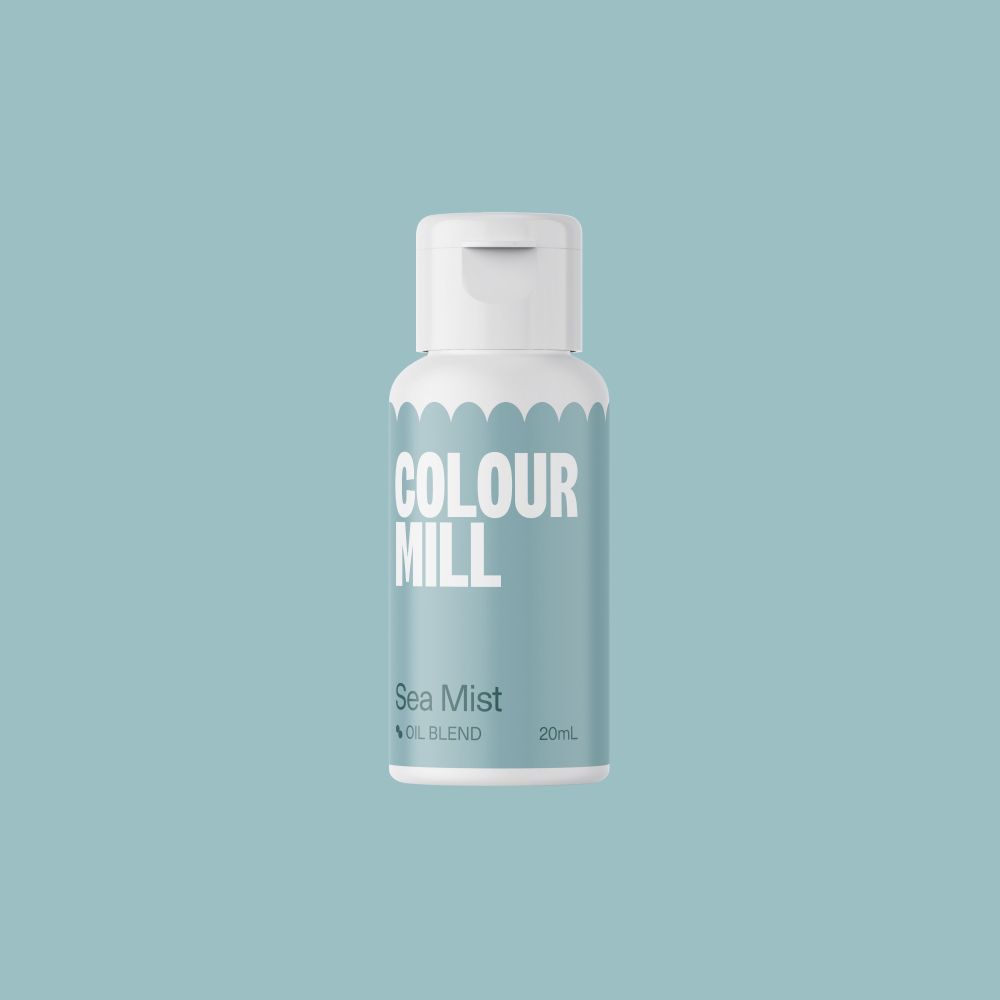 Oil dye for fatty masses - Color Mill - sea mist, 20 ml