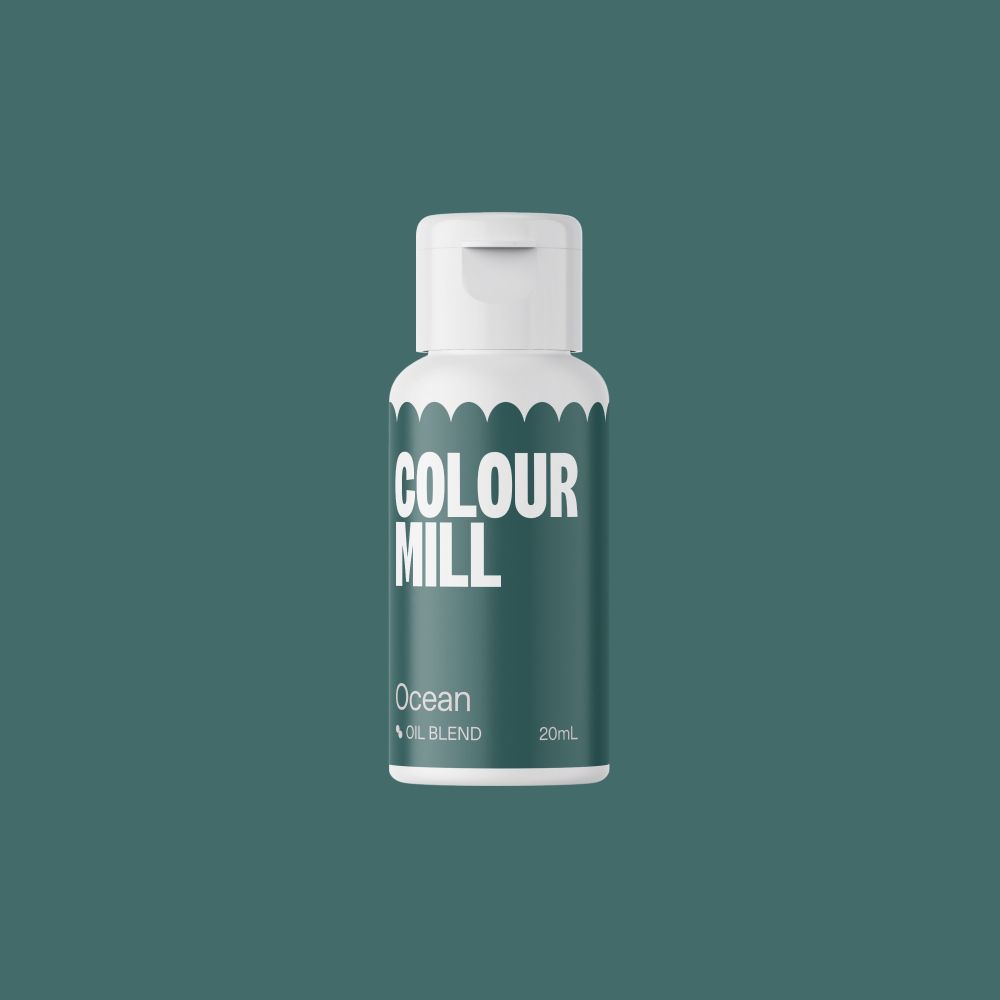 Barwnik olejowy do mas tłustych - Colour Mill - Ocean, 20 ml