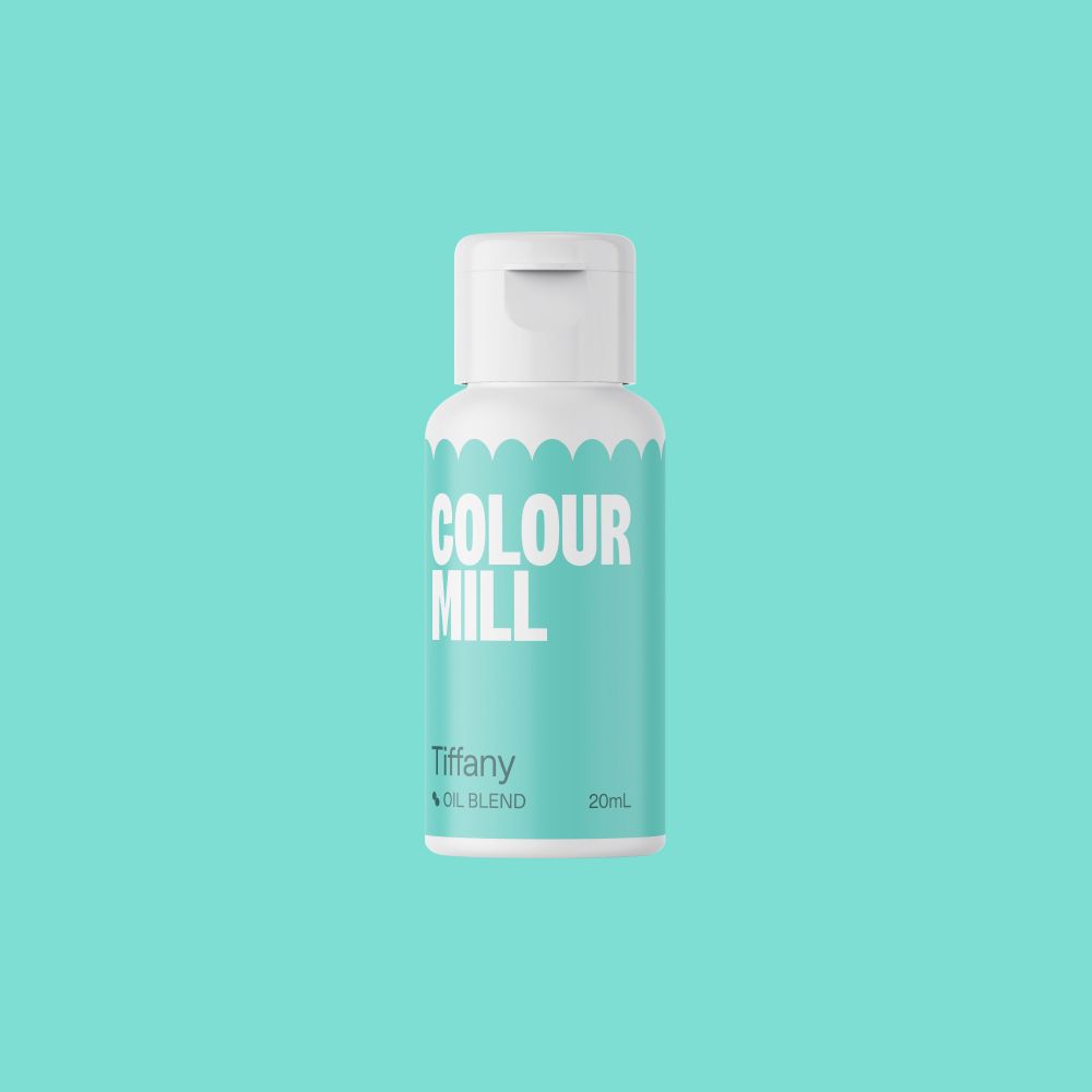 Oil dye for fatty masses - Color Mill - tiffany, 20 ml