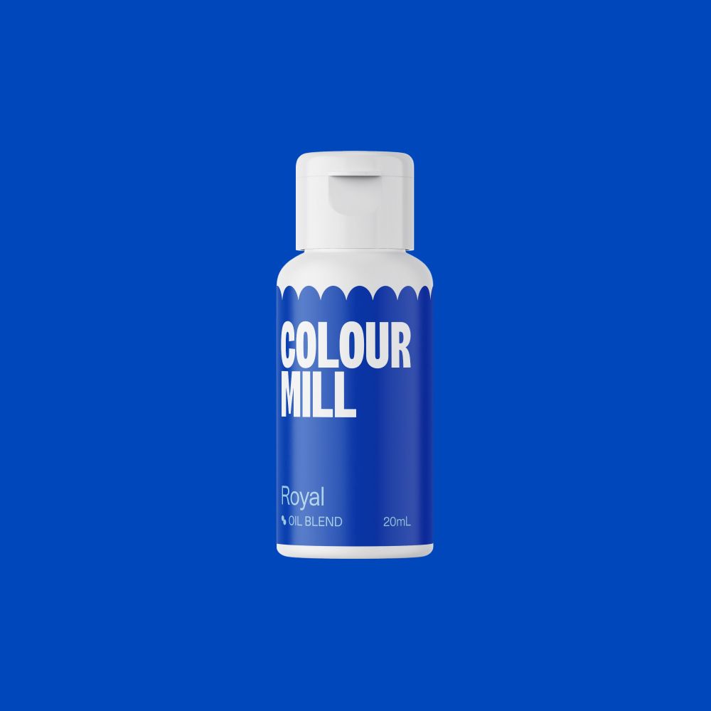 Oil dye for fatty masses - Color Mill - royal, 20 ml