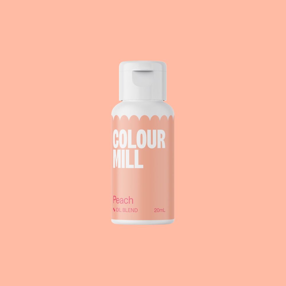 Barwnik olejowy do mas tłustych - Colour Mill - Peach, 20 ml