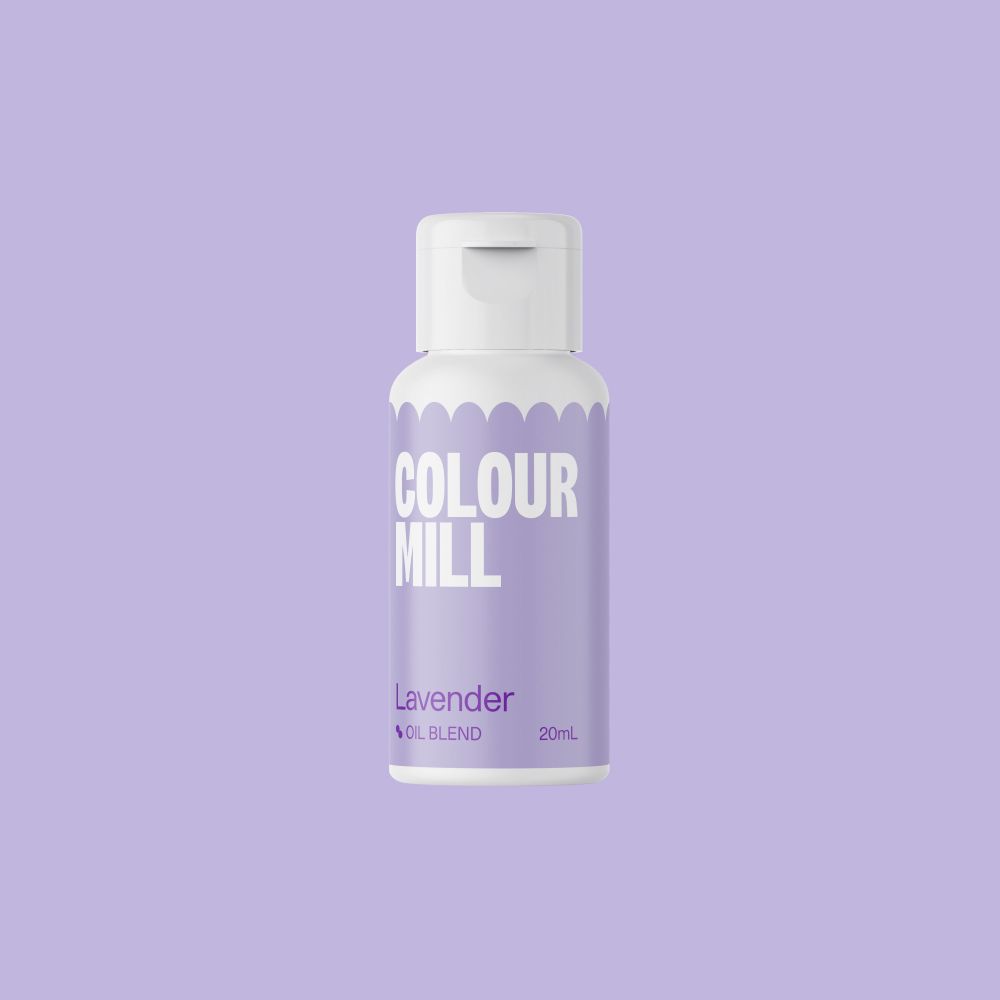 Oil dye for fatty masses - Color Mill - lavender, 20 ml