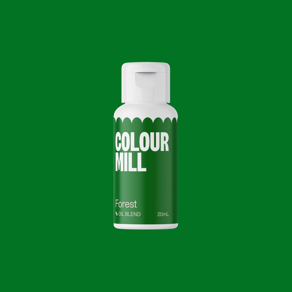 Barwnik olejowy do mas tłustych - Colour Mill - Forest, 20 ml