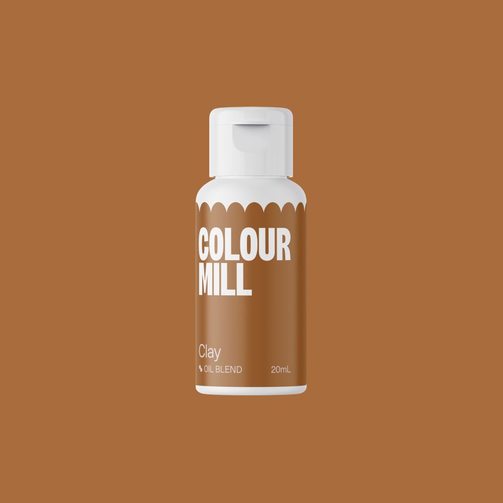 Oil dye for fatty masses - Color Mill - clay, 20 ml