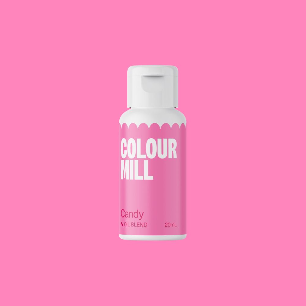 Barwnik olejowy do mas tłustych - Colour Mill - Candy, 20 ml