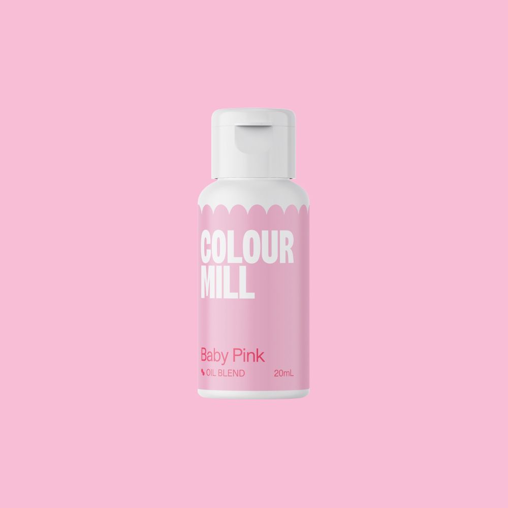 Barwnik olejowy do mas tłustych - Colour Mill - Baby Pink, 20 ml