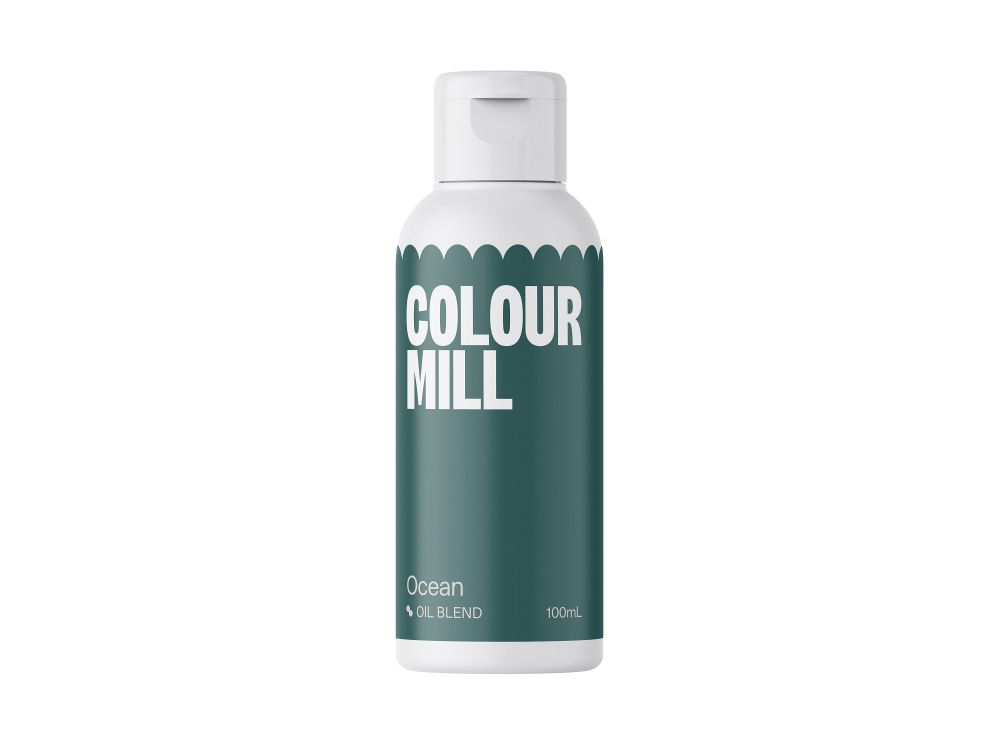 Barwnik olejowy do mas tłustych - Colour Mill - Ocean, 100 ml