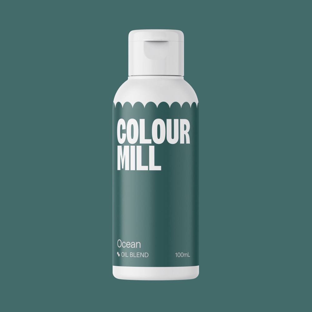 Barwnik olejowy do mas tłustych - Colour Mill - Ocean, 100 ml