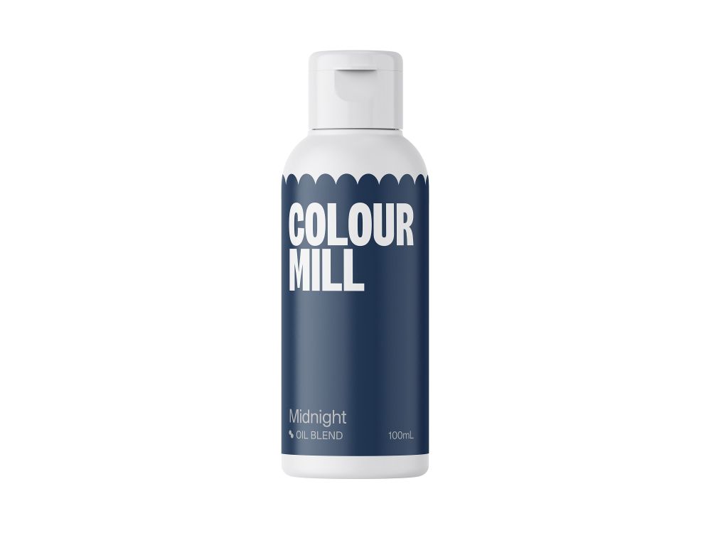 Oil dye for heavy masses - Color Mill - Midnight, 100 ml