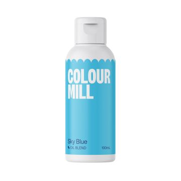 Oil dye for heavy masses - Color Mill - Sky Blue, 100 ml