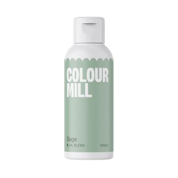 Oil dye for heavy masses - Color Mill - Sage, 100 ml