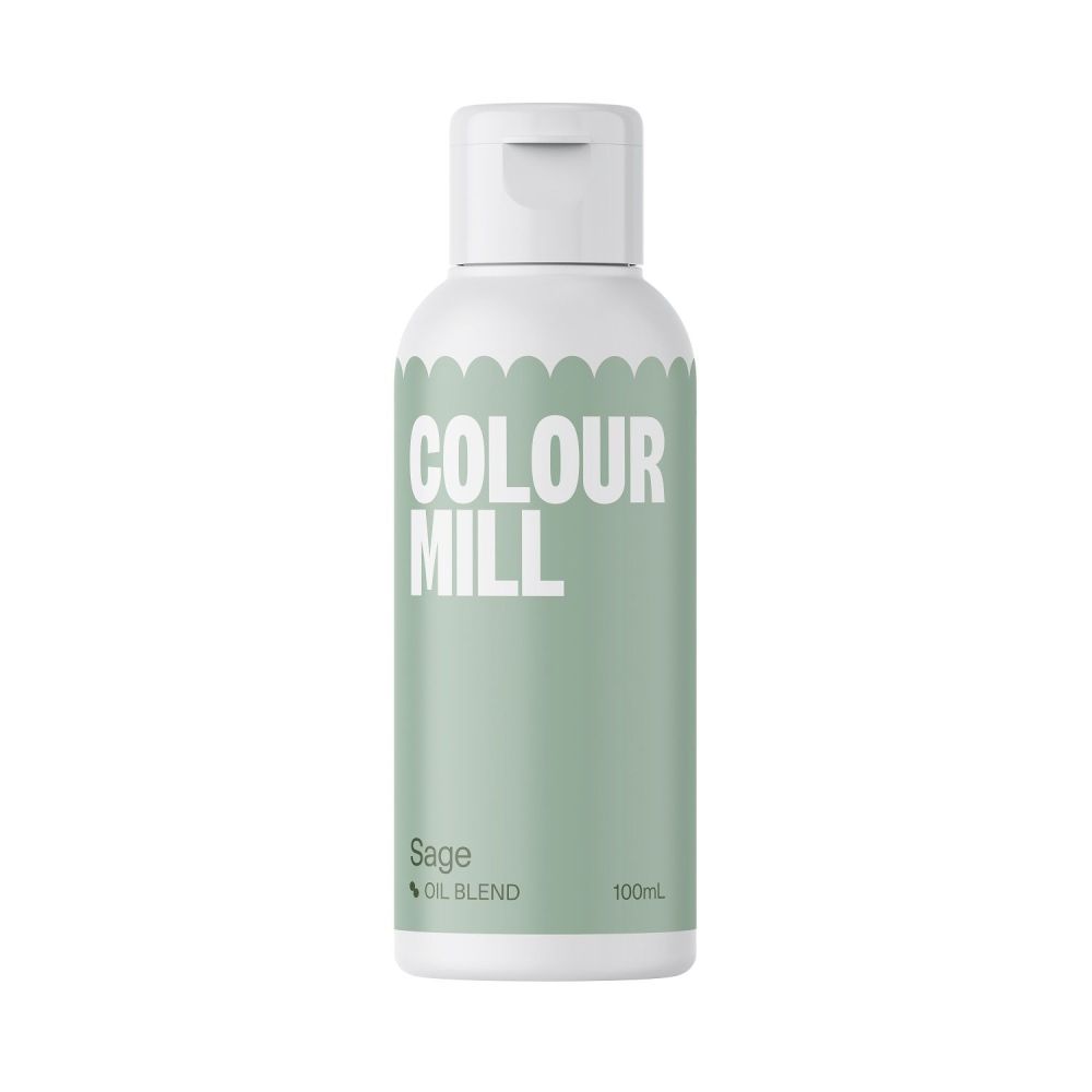 Barwnik olejowy do mas tłustych - Colour Mill - Sage, 100 ml