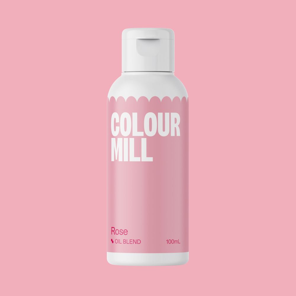Barwnik olejowy do mas tłustych - Colour Mill - Rose, 100 ml
