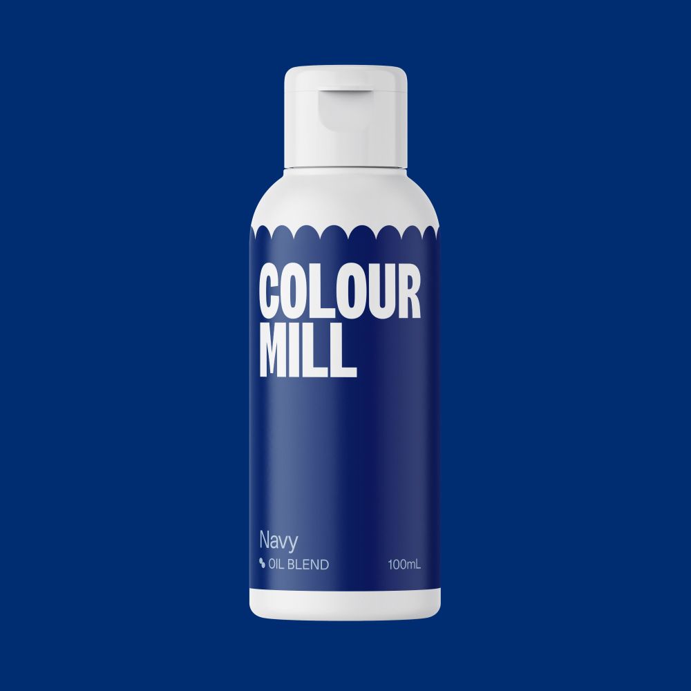 Barwnik olejowy do mas tłustych - Colour Mill - Navy, 100 ml