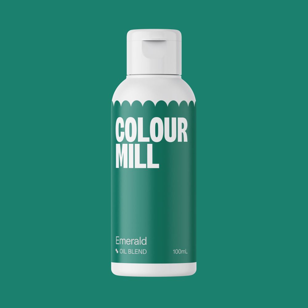Oil dye for heavy masses - Color Mill - Emerald, 100 ml
