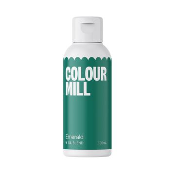 Barwnik olejowy do mas tłustych - Colour Mill - Emerald, 100 ml