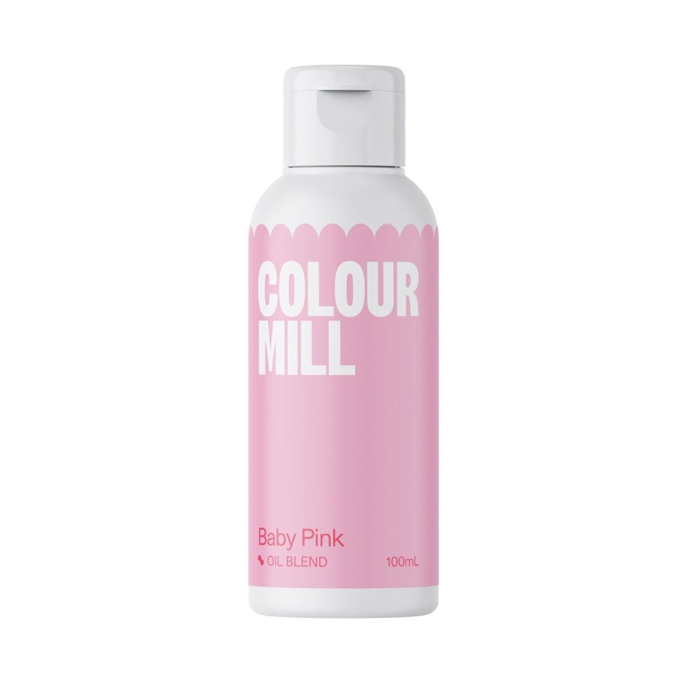Barwnik olejowy do mas tłustych - Colour Mill - Baby Pink, 100 ml