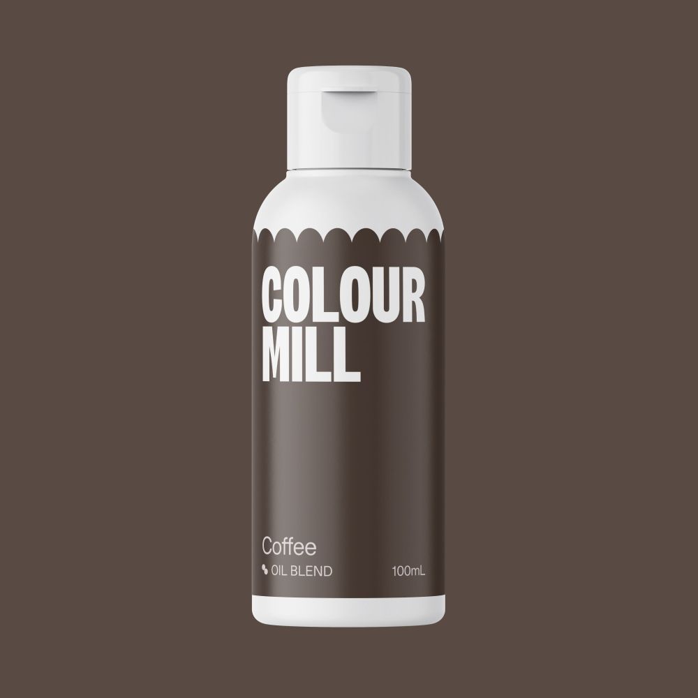 Barwnik olejowy do mas tłustych - Colour Mill - Coffee, 100 ml