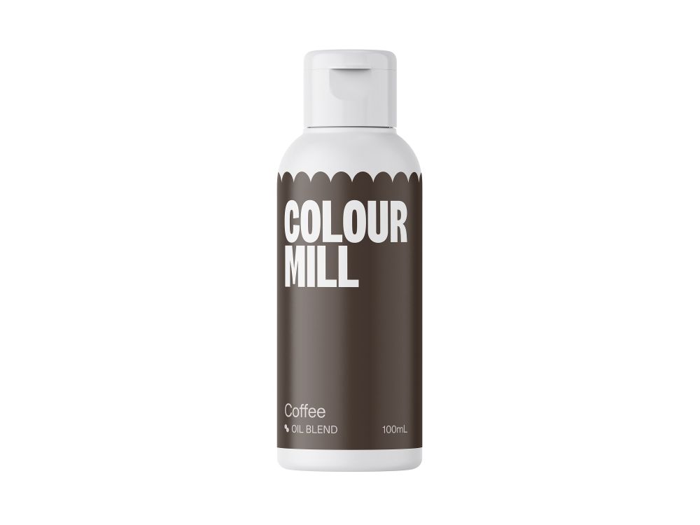 Barwnik olejowy do mas tłustych - Colour Mill - Coffee, 100 ml