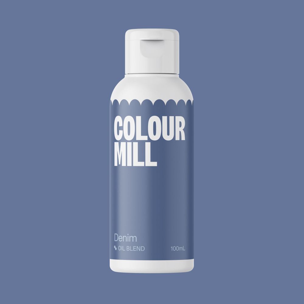 Oil dye for heavy masses - Color Mill - Denim, 100 ml