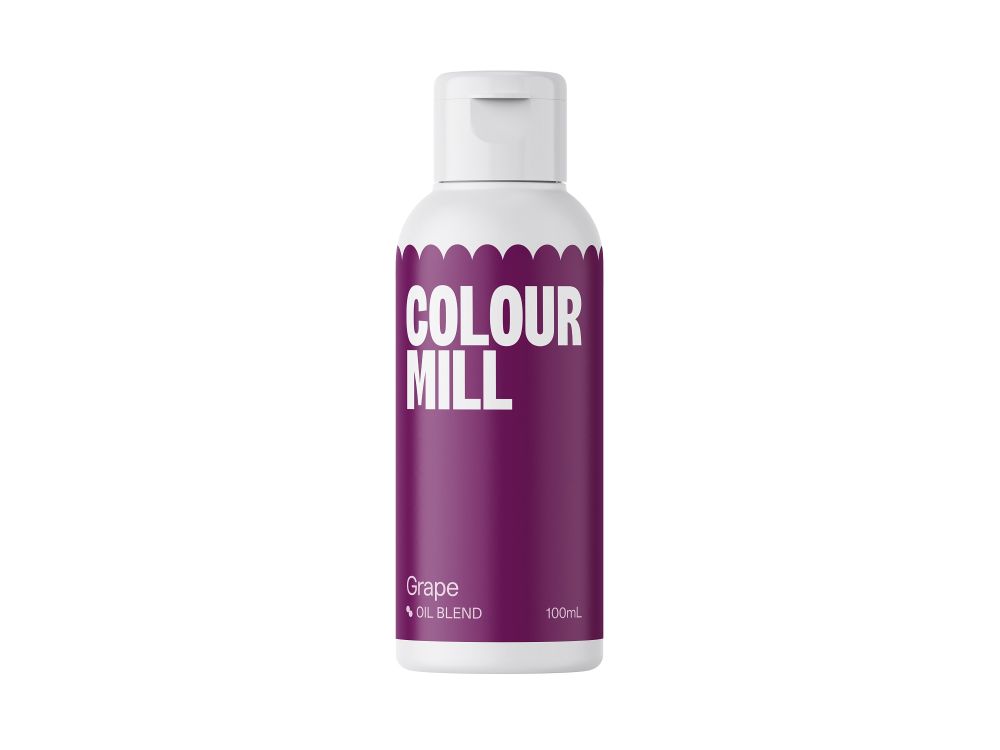 Oil dye for heavy masses - Color Mill - Grape, 100 ml