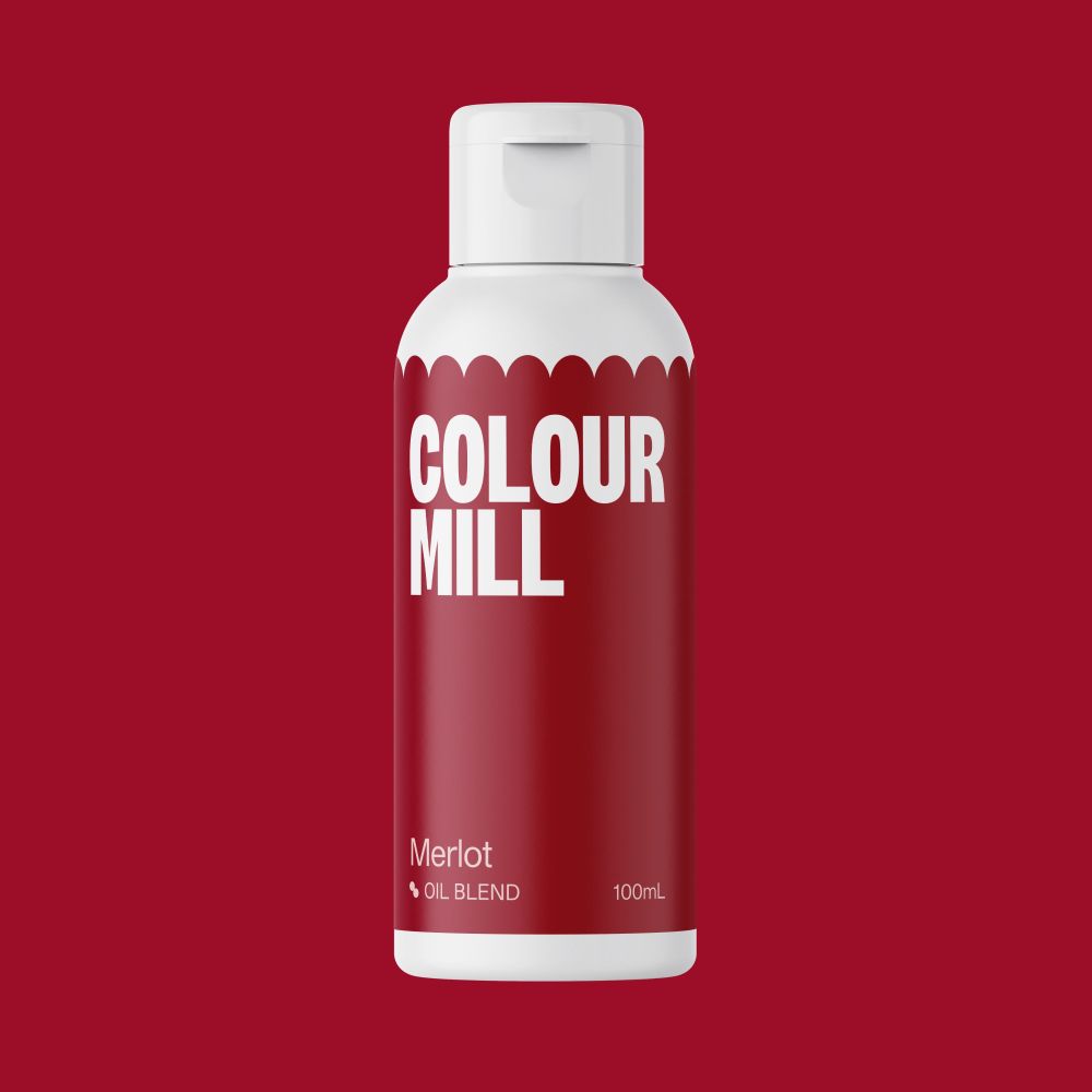 Barwnik olejowy do mas tłustych - Colour Mill - Merlot, 100 ml